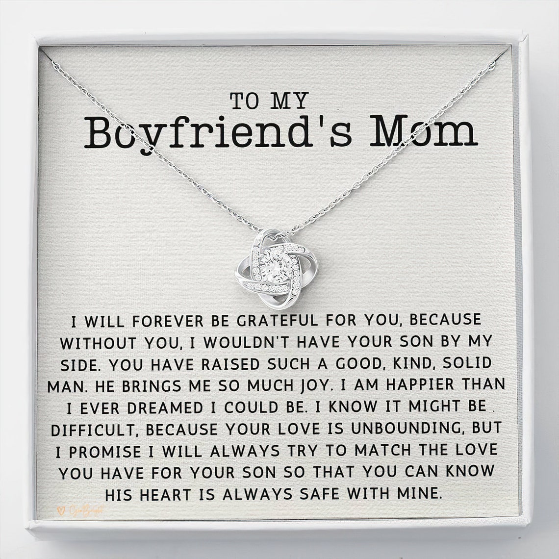 Christmas Gift For Boyfriend's Mom 