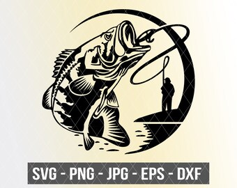 Download Jumping Fish Svg Etsy