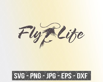 Download Fly Fishing Svg File Etsy