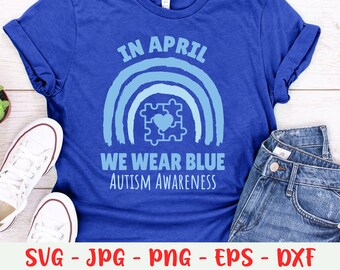 Download Autism Rainbow Svg Etsy