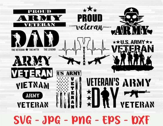 US Army Veteran Svg Proud Veteran Svg Veteran Svg Veteran | Etsy