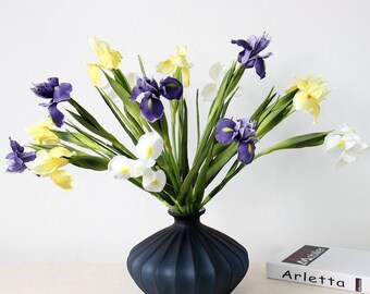 Iris Wedding Bouquet Etsy