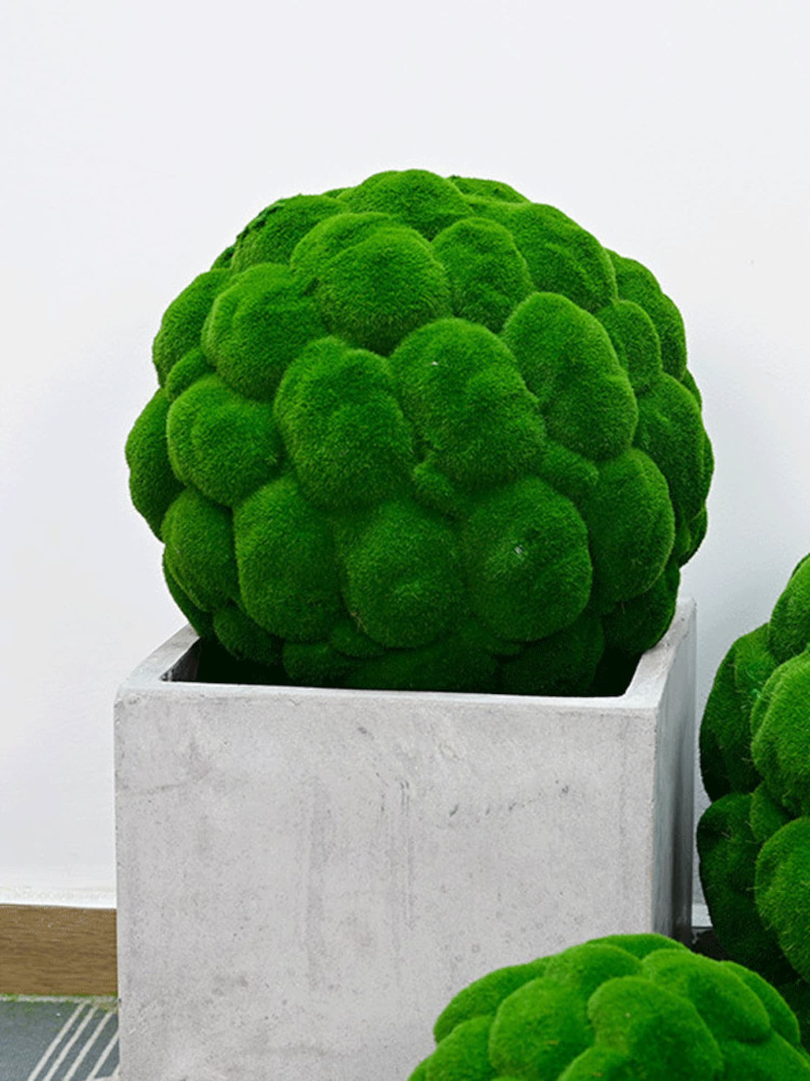 Artificial Moss Ball Rustic Grass Craft Wedding Party Etsy