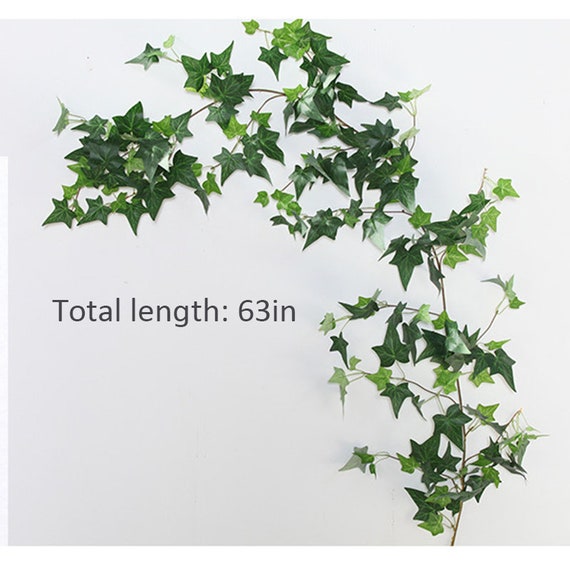 Artificial Long Ivy Fake Vine With Rich Foliage Home Green Leaf Floral  Decoration Garden Plant Arrangement Wedding Party Arch DIY Material 