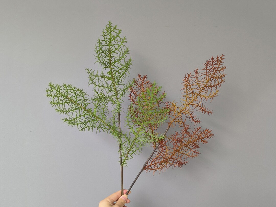 Fake Asparagus Fern Stems, Leyland Cypress Branch, Faux Plant Crafts ...