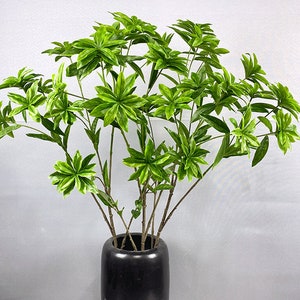 Artificial Pieris Japonica Branch, Japanese Andromeda Twig, Home Greenery Decor, Living Room Floral Arrangement, Indoor Foliage Plant Craft