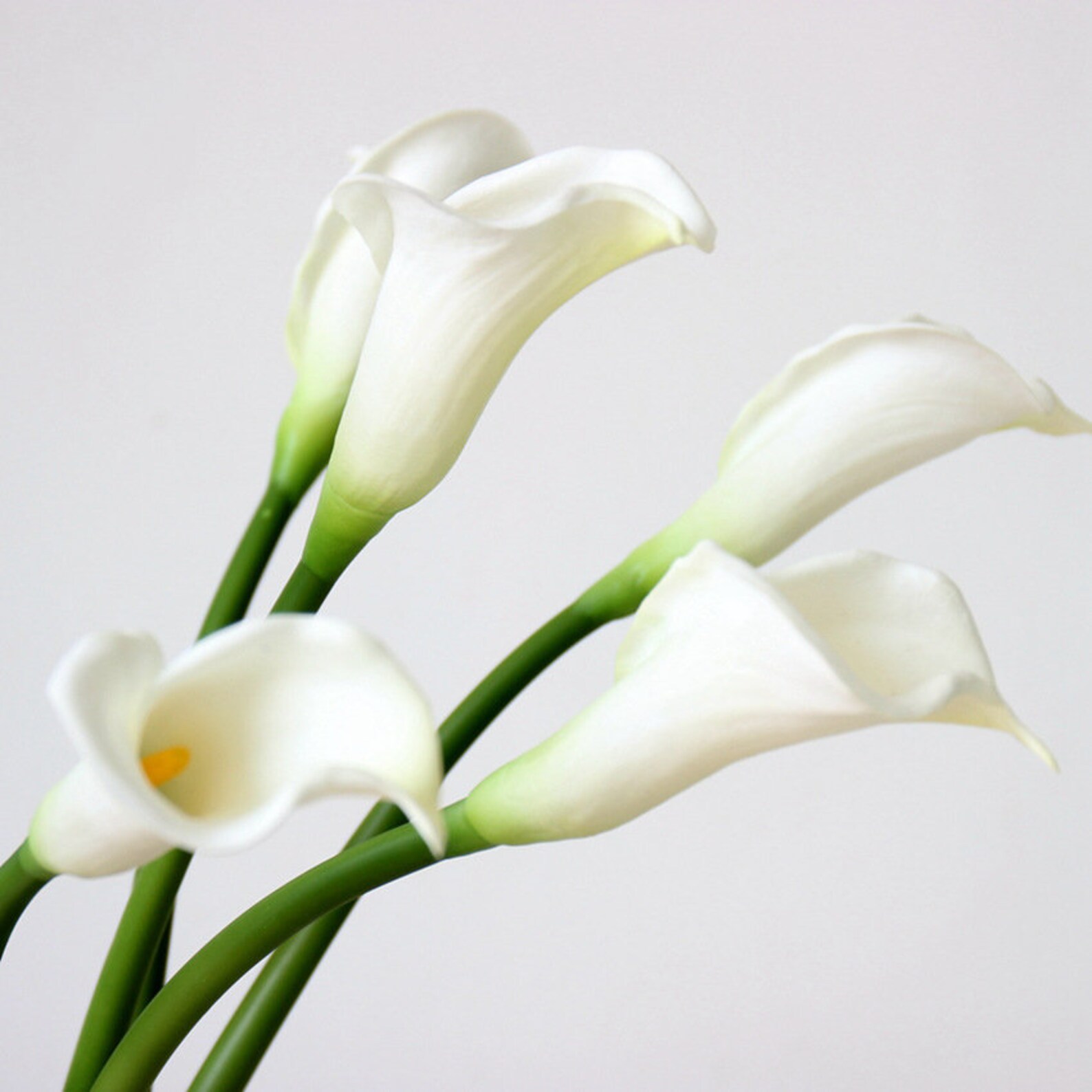 Artificial Calla Lily Stem Real Touch Flower Home Floral Etsy