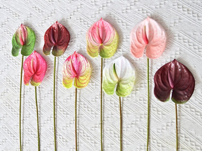 BULK: 25 Artificial Flower Stem Covers With Stems 7-8 Inches Start-up Diy  Bouquet ITEM 01558 