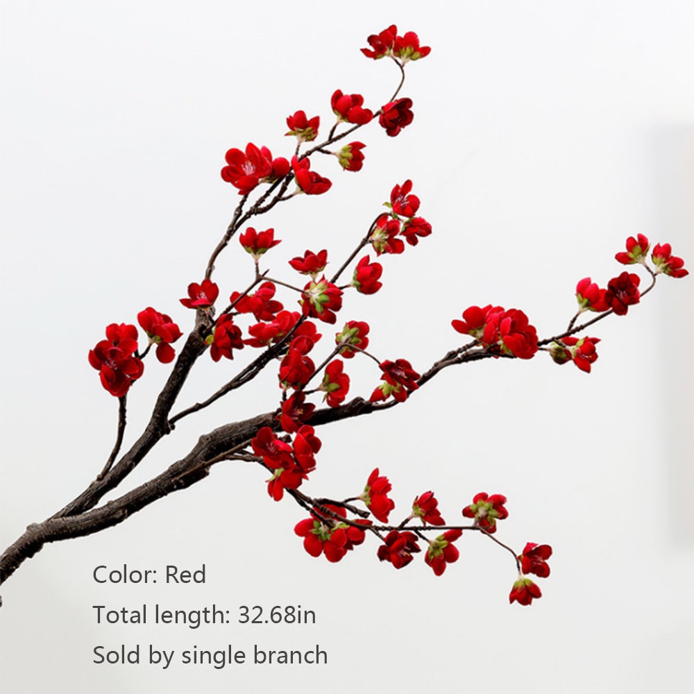 Artificial Chinese plum blossom fake peach blossom Etsy