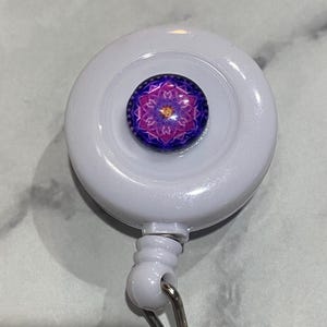 Beaded Badge Reel