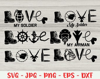 Free Free 203 Love My Soldier Svg SVG PNG EPS DXF File