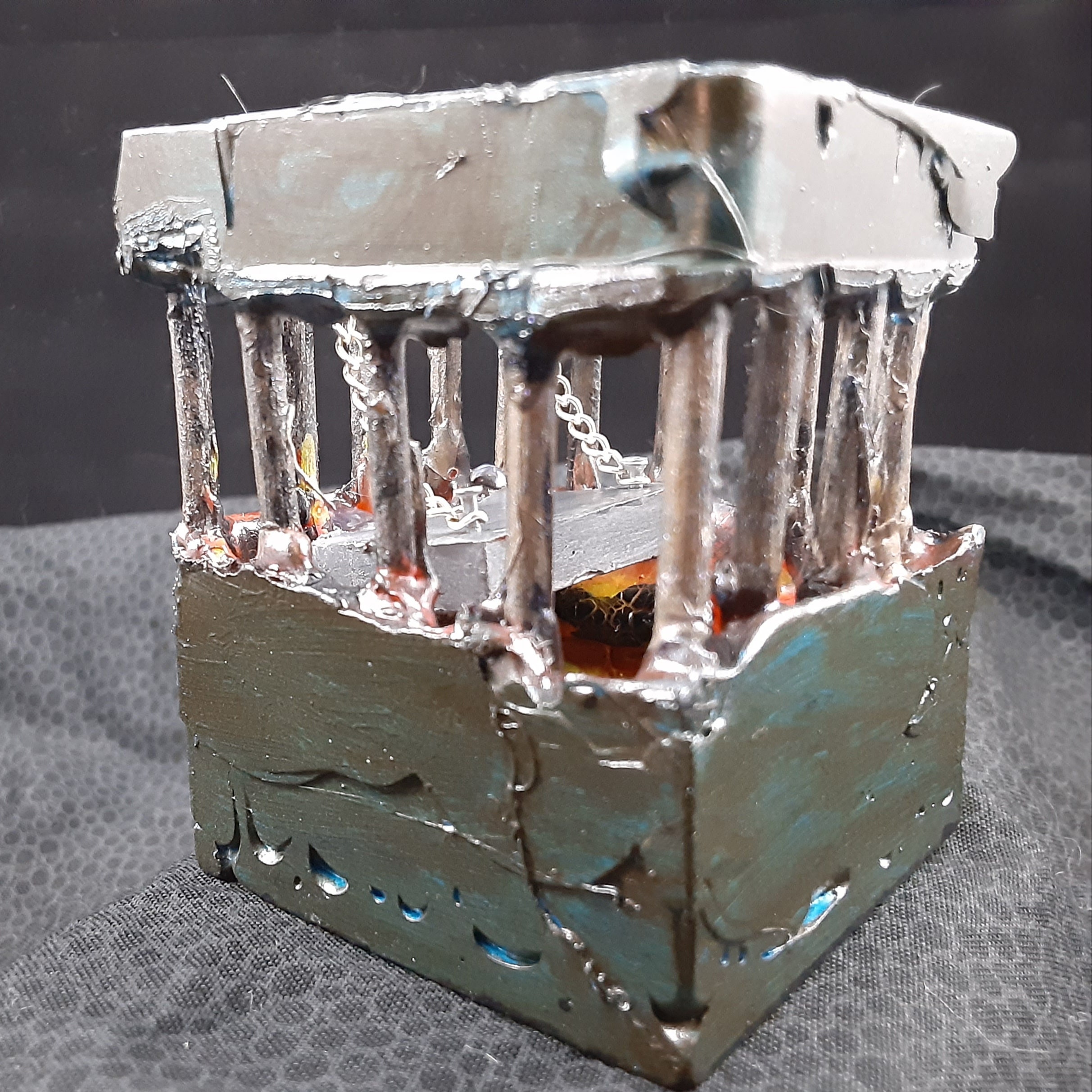 Handmade dice jail single cell I The Pit Etsy