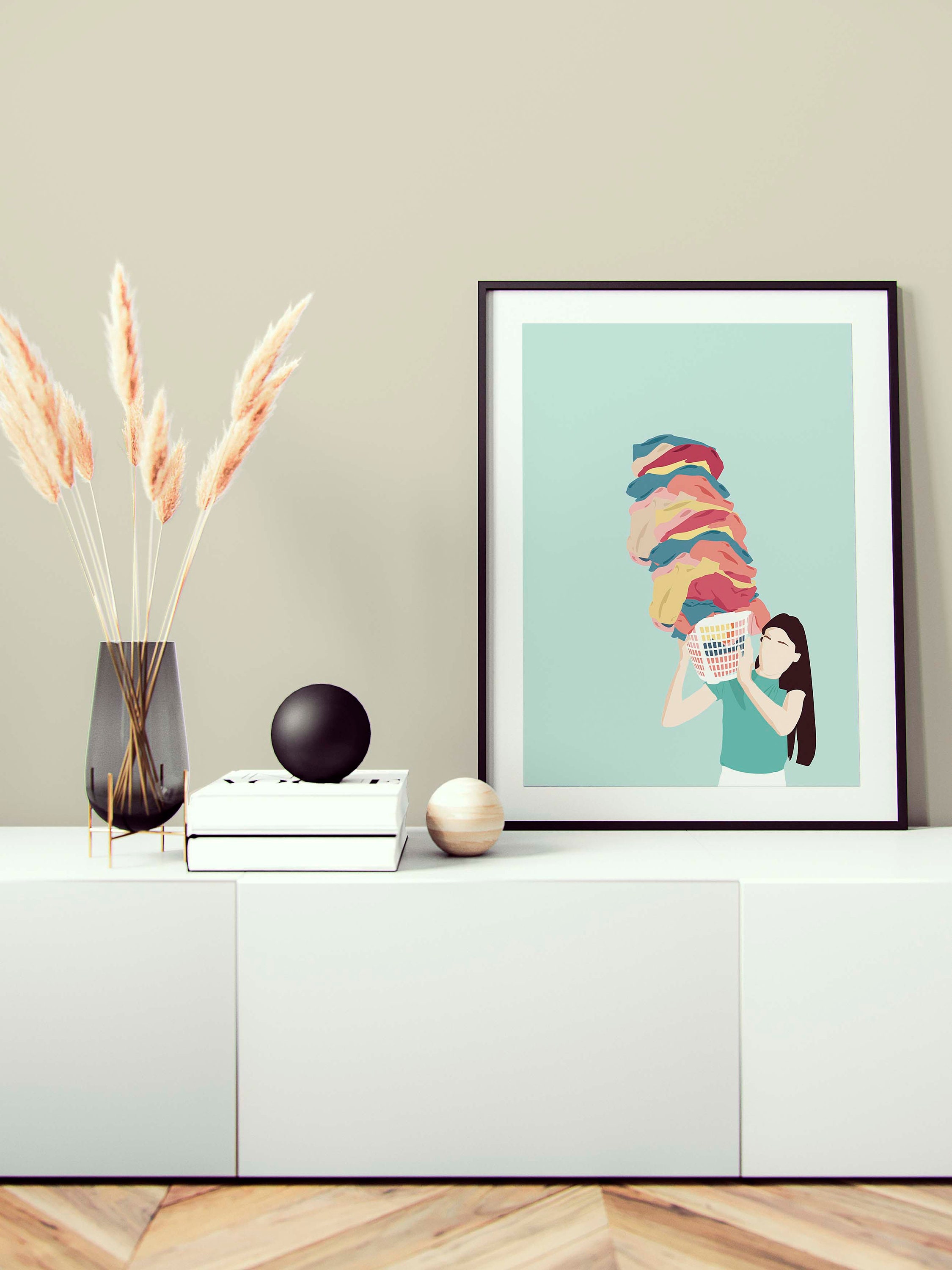 Lavandería Sala de Arte de la Pared Sala de Lavandería Print | Etsy