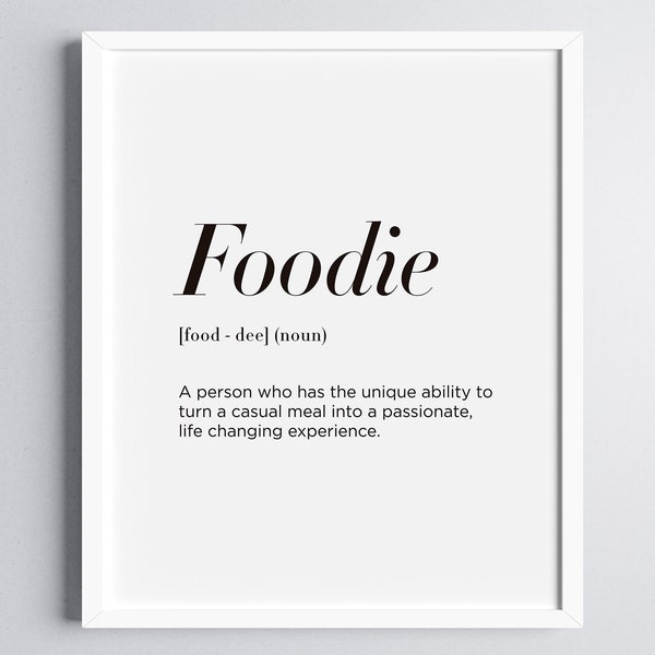 Foodie Definition • Foodies Gift Ideas