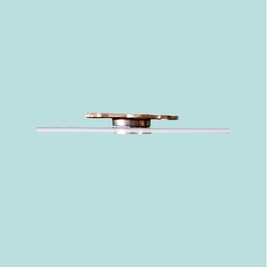 side view of magnetic enamel needle minder