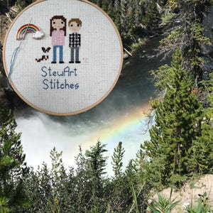 Rainbow Enamel Needle Minder