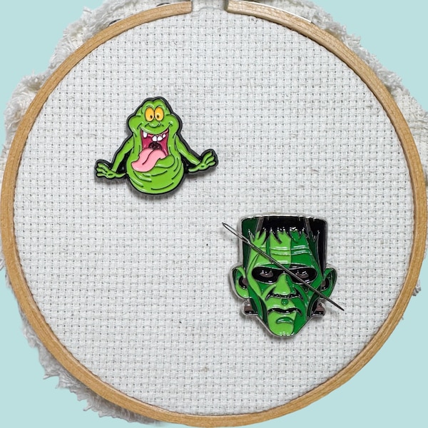 Minders fantômes Frankenstein et Slimer