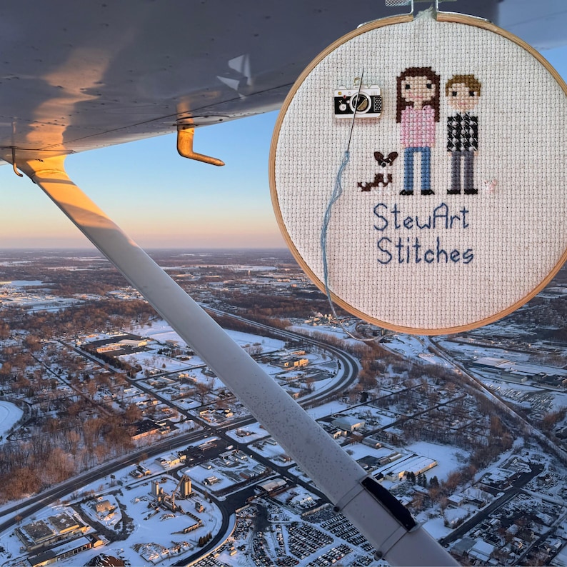 Camera magnetic needle minder – travel themed enamel accessory for cross stitch, embroidery, and needlepoint – fun stitching gift for travelers and adventure lovers.