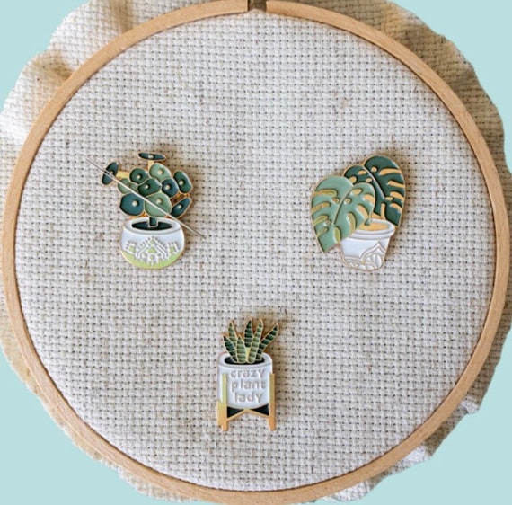 Cute Cactus Magnetic Needle Minder for Cross Stitch, Embroidery, Sewing and  More 