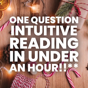 SAME HOUR Psychic Reading