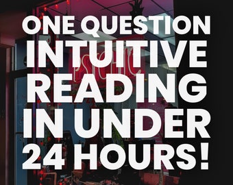 SAME DAY psychic reading!