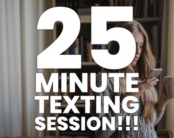 TEXTING PSYCHIC SESSION! 25 minutes!