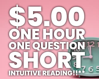 Lectura psíquica en la misma hora