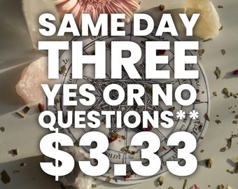 ３つのイエス・ノー形式の質問！
