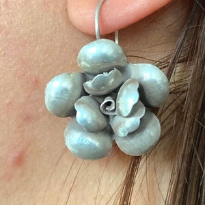Rose Silver Earrings | Silver 925 | Silver Sterling | Handmade Earrings