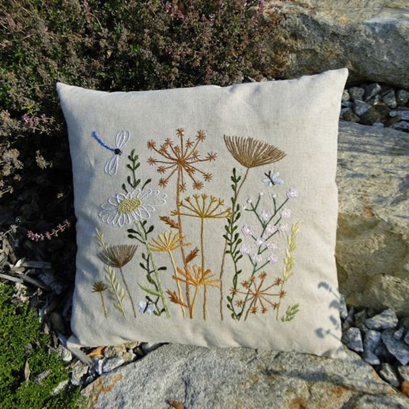 Picture of Embroidered Pillow Covers - Etsy