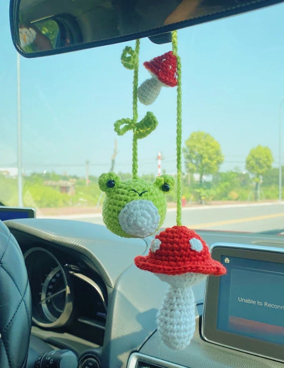 Frog Car Accessories Cute Rear View Mirror Hanging – momhomedecor