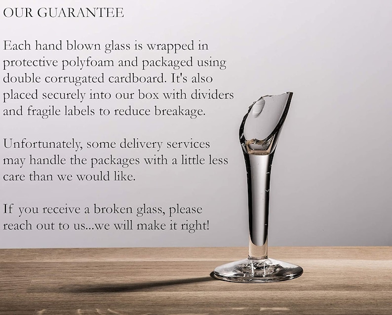 Hand Blown Mexican Drinking Glasses – Set of 6 Confetti Rock Design Glasses (14 oz each) image 7