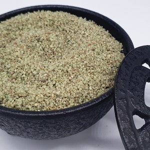 200g bag of Forest Green Sand used to fill incense bowls image 2
