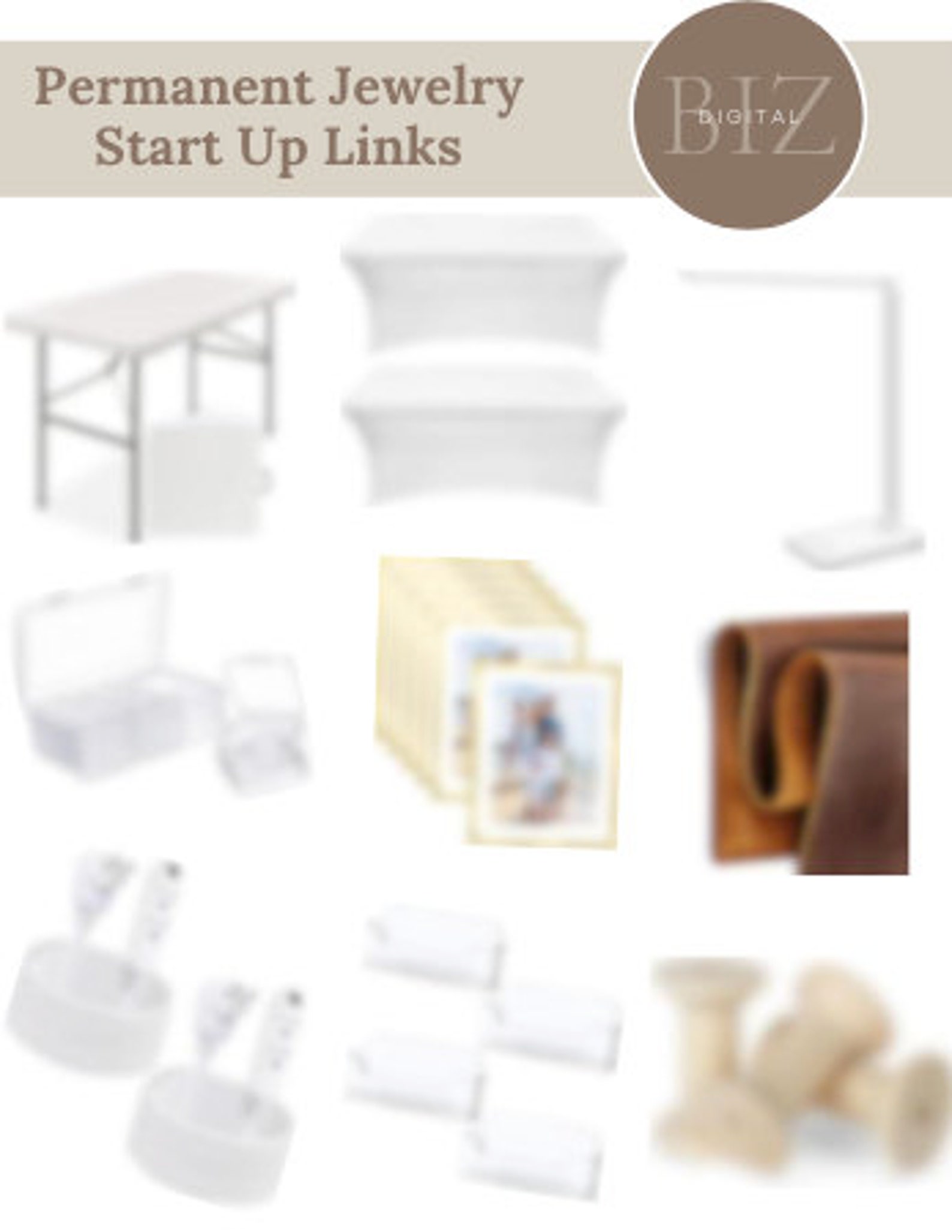 Permanent Jewelry Clickable Links Permanent Jewelry Business Start up