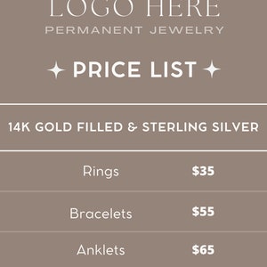 Permanent Jewelry Instagram Story Tenplates | IG Templates | Permanent Jewelry Social Media Posts | Permanent Jewelry Graphics | Set of 14
