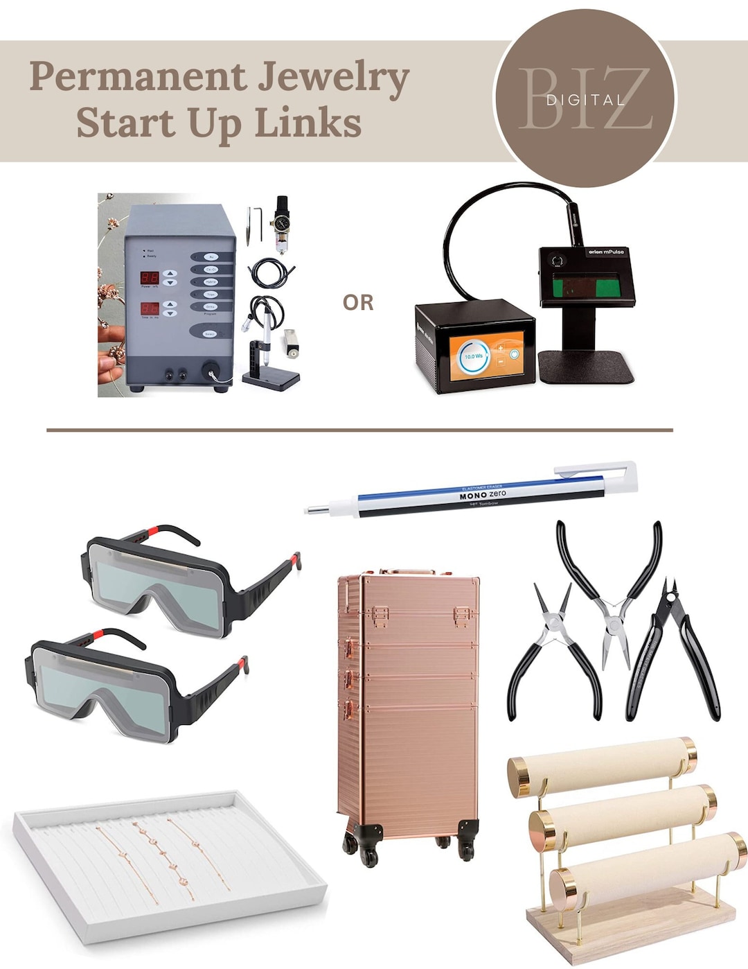 Permanent Jewelry Clickable Links Permanent Jewelry Business Start up