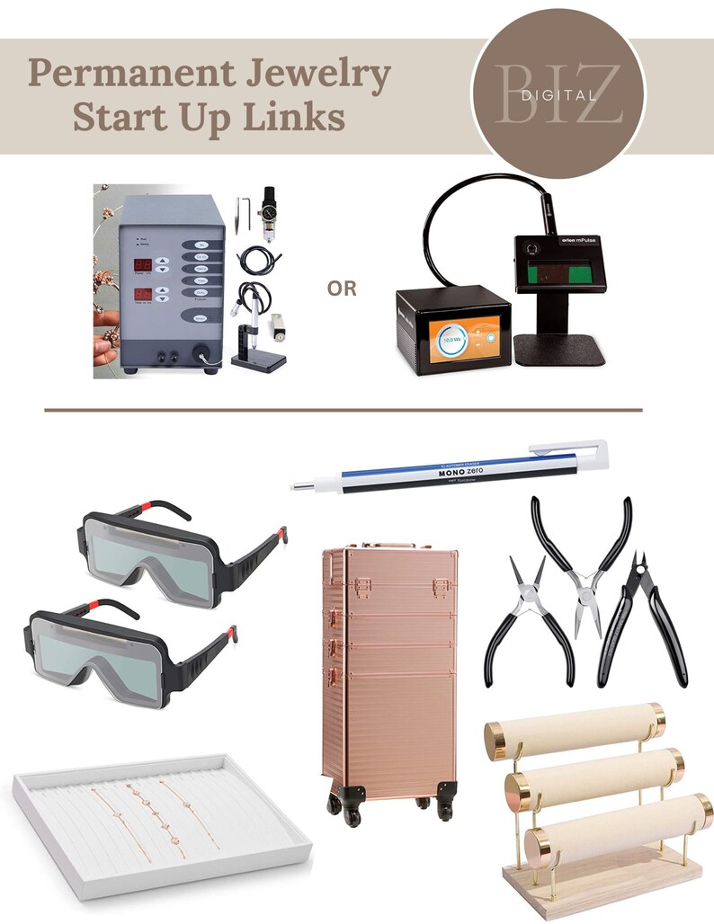 Permanent Jewelry Clickable Links Permanent Jewelry Business Start up