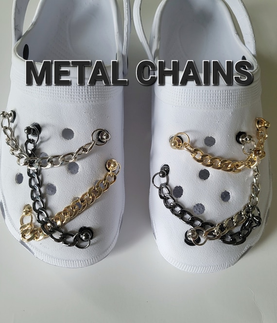 Gold Metal croc Charms 