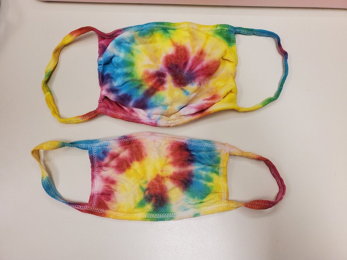 Tie Dye Mask Etsy