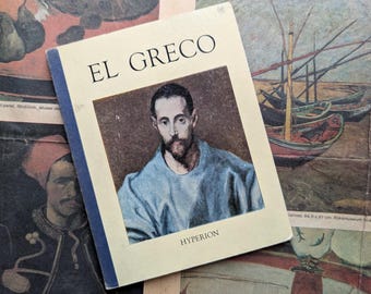 El Greco Henri Dumont 1948 Vintage Small Art Book Spanish Renaissance Mannerism