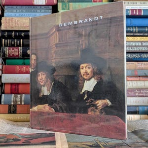 REMBRANDT - GREAT ART of The Ages - Vintage Art Book - 1961 - Renaissance Baroque Art -  Self Portrait Art - Famous Paintings