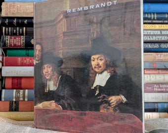 Vintage Rembrandt Art Book – Renaissance Baroque Paintings, 1961