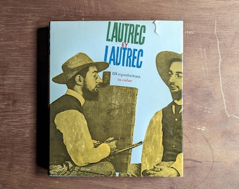 Lautrec by Lautrec: Vintage Art Book, 1968, Impressionism