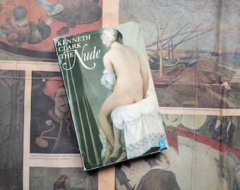 The Nude: A Study in Ideal Form 1976 Vintage Art Book Kenneth Clark  Art History Classic