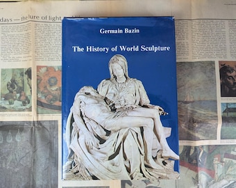 History of World Sculpture Art Book: 1976 Hardcover, Ancient to Modern