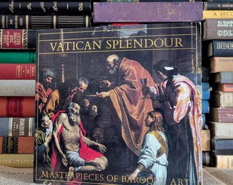 Vatican Splendor: 1986 Baroque Art Book - Bernini, Algardi