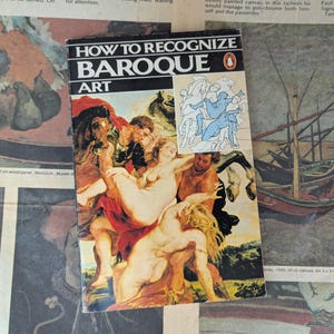 Vintage Baroque Art Guide: Penguin Art Book, 1978 - Architecture & Painting