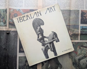 Arte ibérico 1968 Libro de arte antiguo Arqueología española España