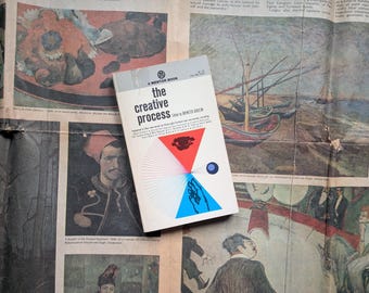 The Creative Process 1952 Vintage Art Book University of California Press Art & Creativity