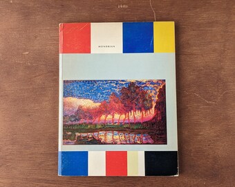 Vintage Piet Mondrian Art Book: 1966 Toronto Gallery Edition